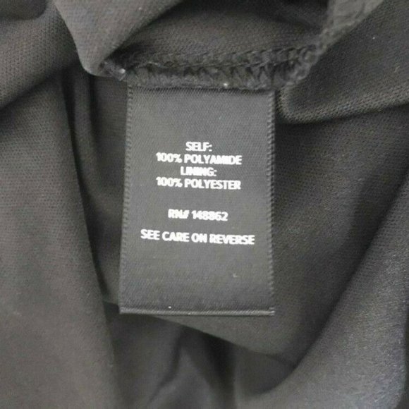 TORRID Floral Embroidered Mesh Top Size 1 Black Sheer Flared Sleeves Lined - Picture 8 of 8